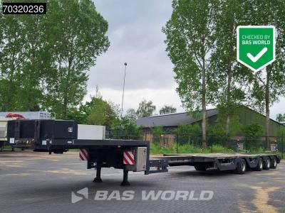 ES-GE 4.S0U-25-40.3H 4 axles 3x Steering Axle Extendable 1x Lift axle en vente par BAS World B.V.