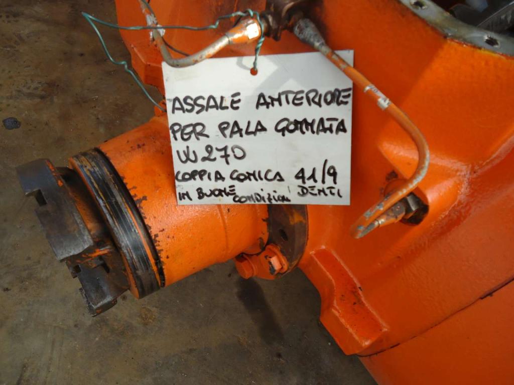 Essieu avant pour Fiat Hitachi W270 COPPIA CONICA 41/9 DENTI Photo 7