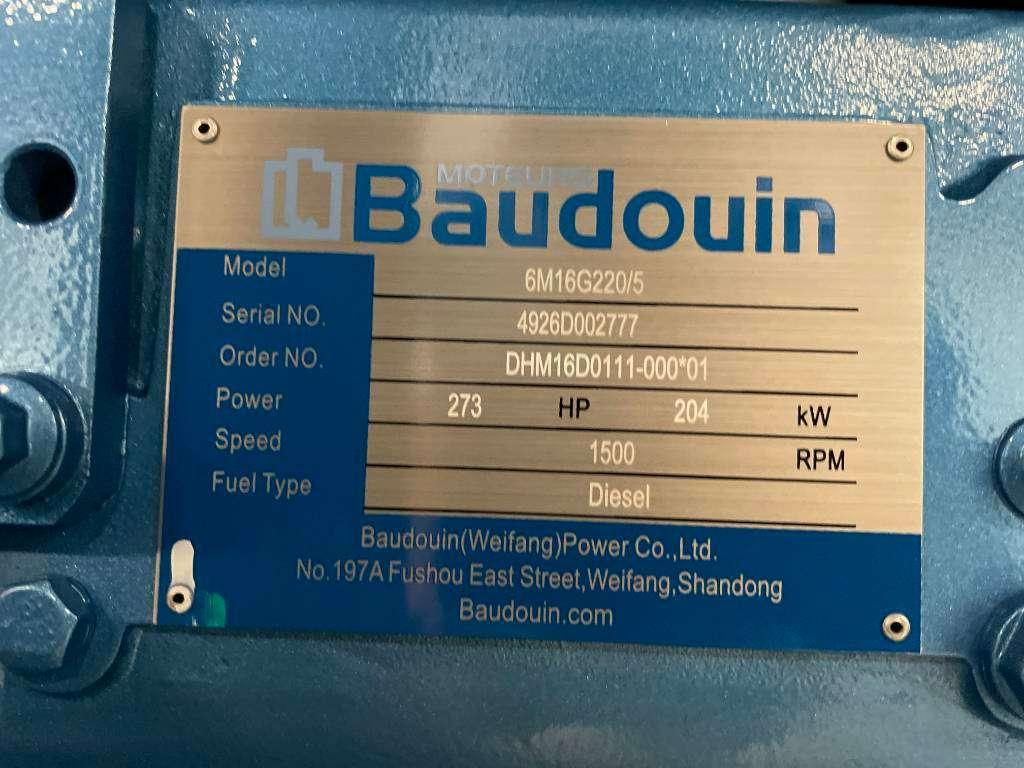Baudouin 6M16G220/5 - 220 kVA Generator - DPX-19871 Photo 12