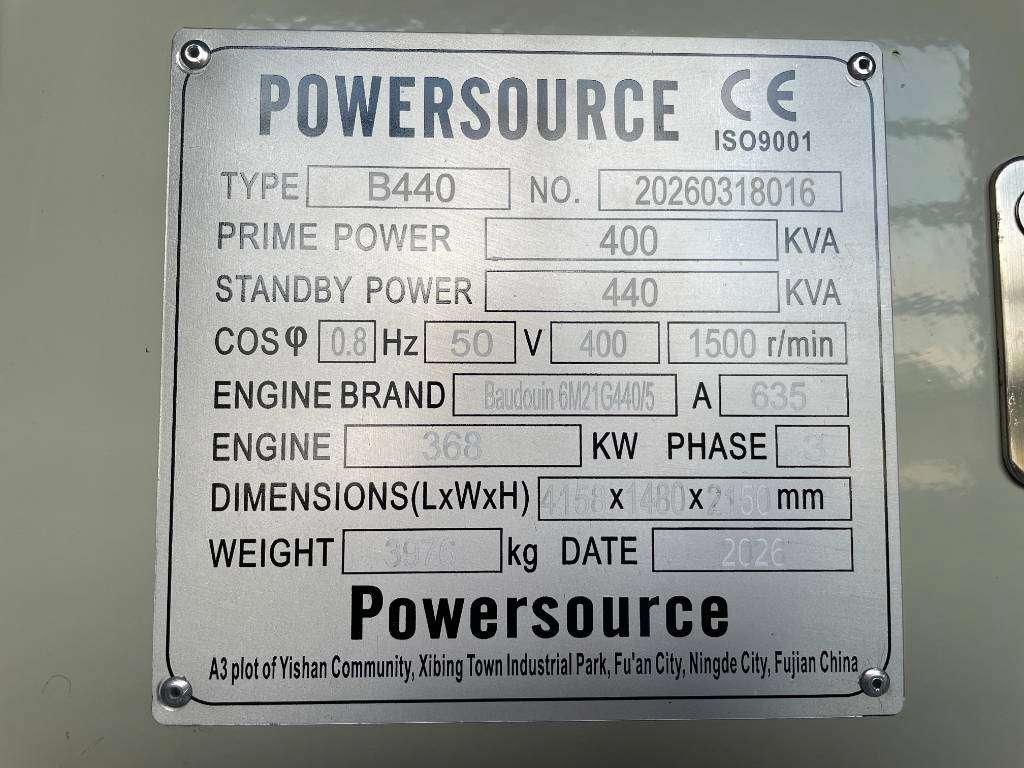 Baudouin 6M21G440/5 - 440 kVA Generator - DPX-19876 Photo 6