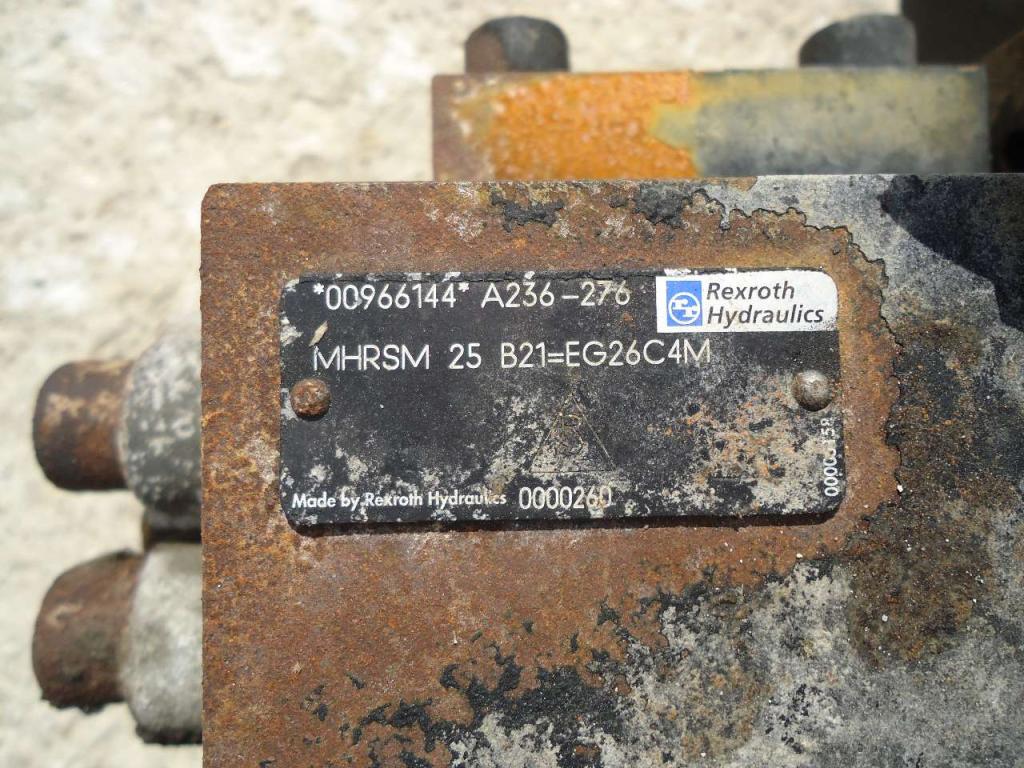 Soupape hydraulique pour Fiat Kobelco W190 Photo 4