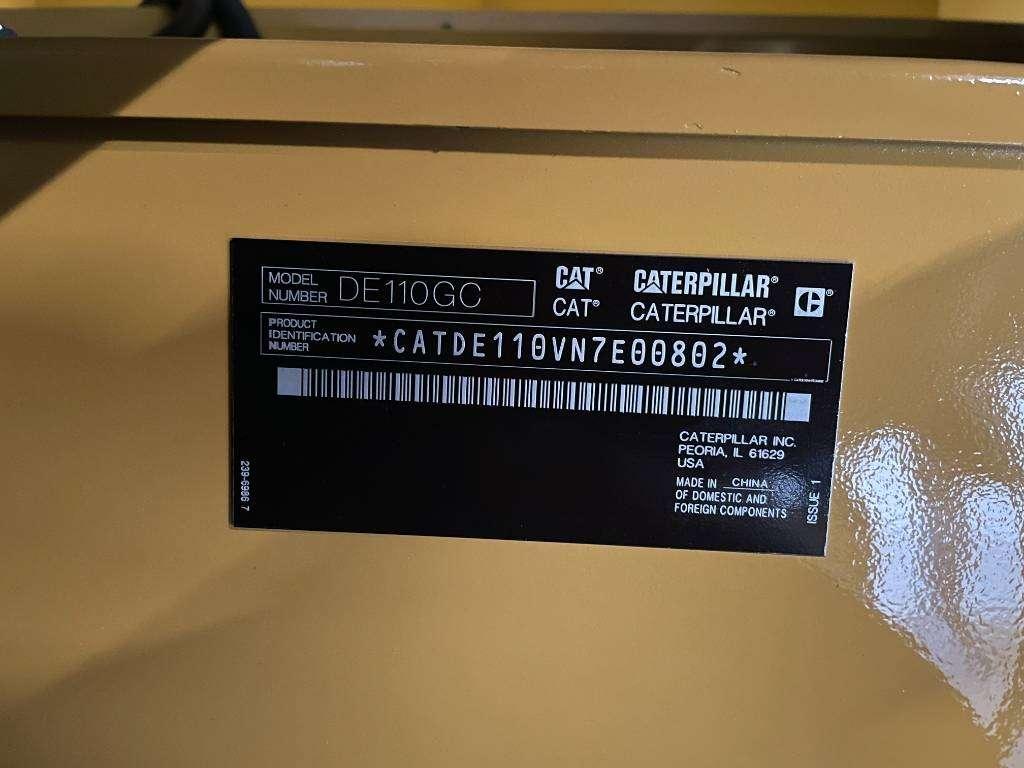 Caterpillar DE110GC - 110 kVA Stand-by Generator - DPX-18208 Photo 21