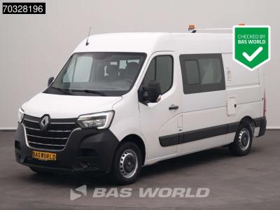 Renault Master 135PK Dubbel Cabine L2H2 LED Airco Cruise Camera Parkeersensoren Werkplaatsinrichting Euro6 en vente par BAS World B.V.