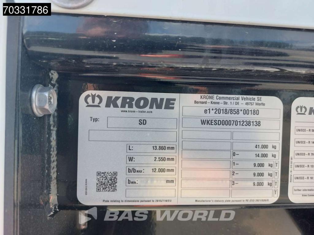Krone SD UNUSED Lift Axle Sliding Roof Photo 30