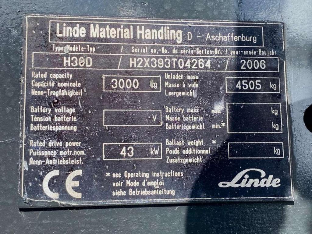 Linde H30D Photo 1
