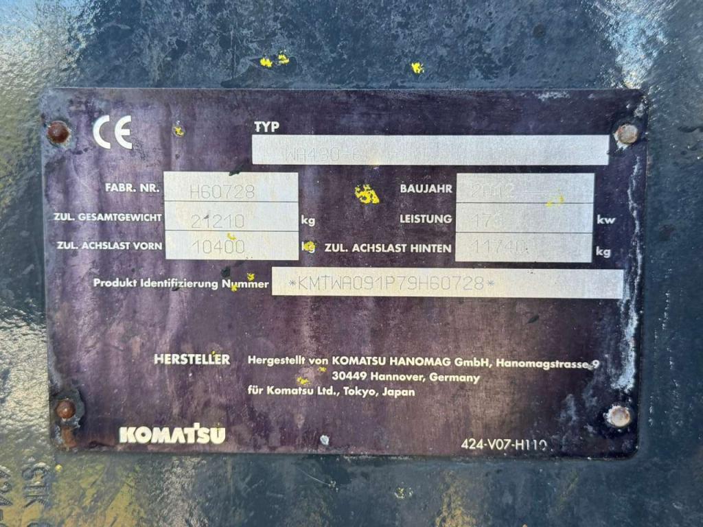 Komatsu WA430-6 Photo 25
