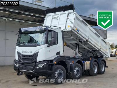 Iveco X-Way 500 8X4 NEW! 14m3 Meiler Trigenius 3-way tipper Steel suspension Big-Axle Euro 6 en vente par BAS World B.V.