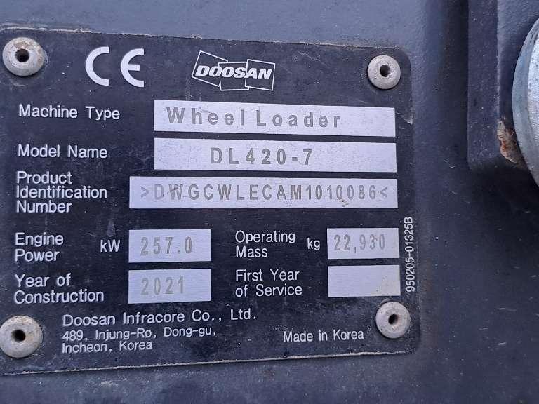 Doosan DL420-7 Photo 9