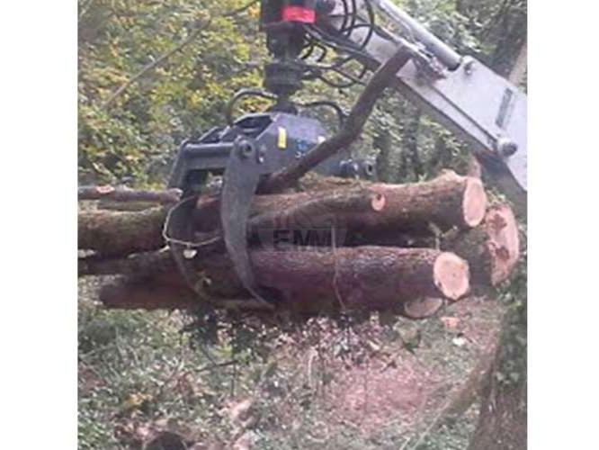 EMM Pinza da legna 1100mm con rotore Photo 3