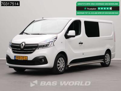 Renault Trafic 145pk Automaat Dubbel Cabine L2H1 Werkplaatsinrichting Trekhaak LED Navi Airco Cruise Camera en vente par BAS World B.V.