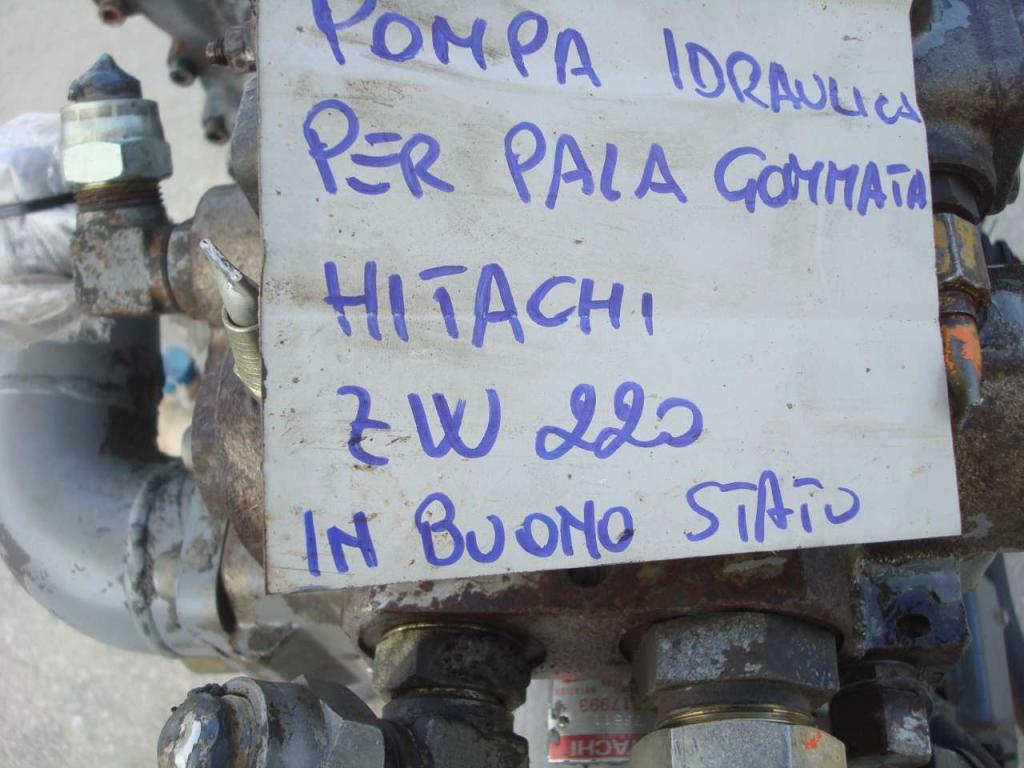 Pompe hydraulique pour Hitachi ZW220 Photo 4