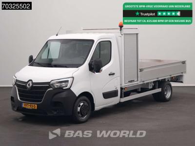 Renault Master 145PK Open Laadbak Dubbellucht Trekhaak LED Airco Cruise Standkachel Euro6 Pritsche Pickup O en vente par BAS World B.V.