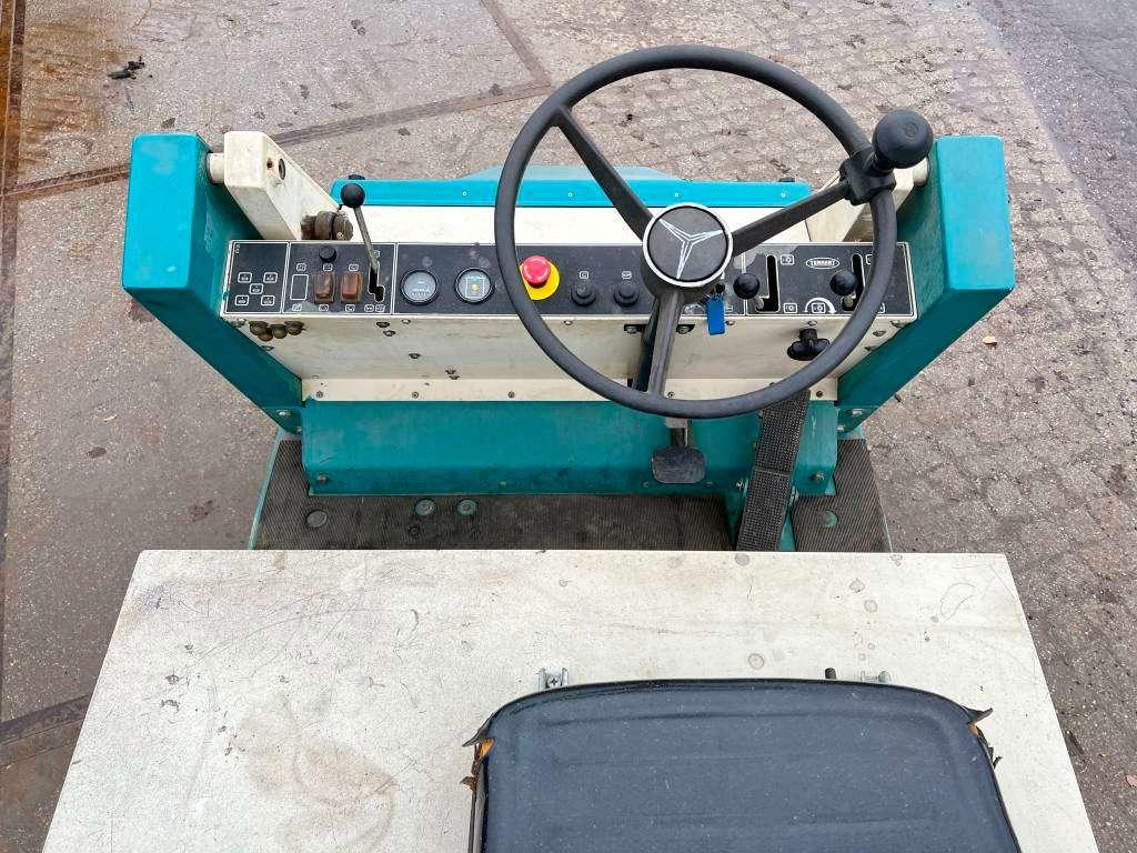 Tennant 215E Sweeper - Good Working Condition Photo 8