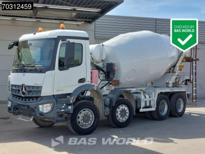 Mercedes-Benz Arocs 3240 Arocs 8X4 9m3 Stetter AM 904 Mixer Steel suspension Big-Axle Automatic Euro 6 en vente par BAS World B.V.