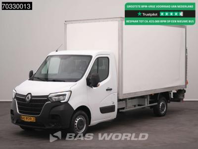 Renault Master 145PK Bakwagen Dhollandia laadklep Airco Cruise Euro6 Meubelbak Koffer Airco Cruise control en vente par BAS World B.V.