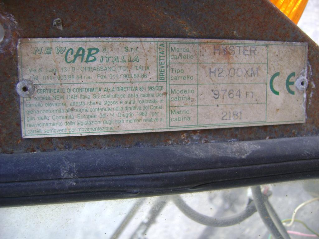 Cabine pour Hyster Photo 3