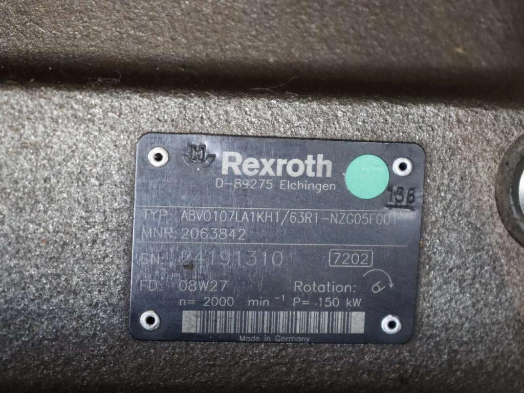 Bosch Rexroth A8VO107LA1KH1/63R1-NZG05F001 Photo 4
