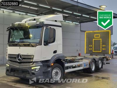 Mercedes-Benz Actros 2543 6X2 Full Air Lift+Steering Axle Tailgate Euro 6 en vente par BAS World B.V.