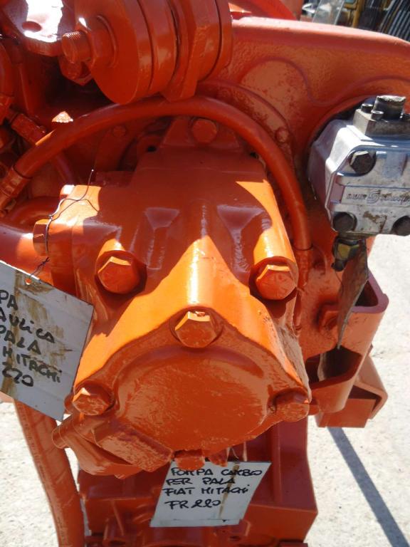 Pompe hydraulique de transmission pour Fiat Hitachi FR220 Photo 1