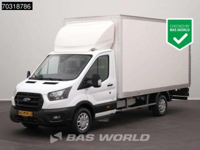 Ford Transit 130pk Laadklep Bakwagen Airco Crusie Euro6 Meubelbak Koffer A/C Cruise control en vente par BAS World B.V.