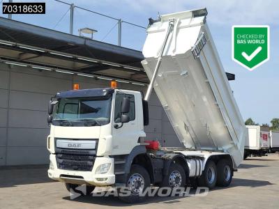 Daf CF 460 CF 8X4 19m3 Tipper Steel suspension Big-Axle Automatic Euro 6 en vente par BAS World B.V.