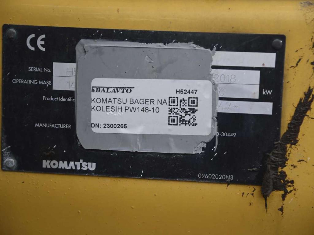 Komatsu PW148-10 Photo 21