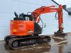 Hitachi ZX135US-6 - Quick Coupler / Automatic Greasing Photo 5 thumbnail