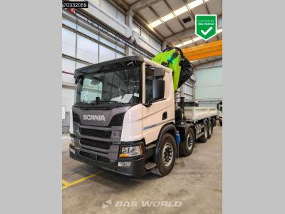 Scania P500 8X4 NEW! Zoomlion ZLK6200V803-2 Crane Kran Remote Control en vente par BAS World B.V.