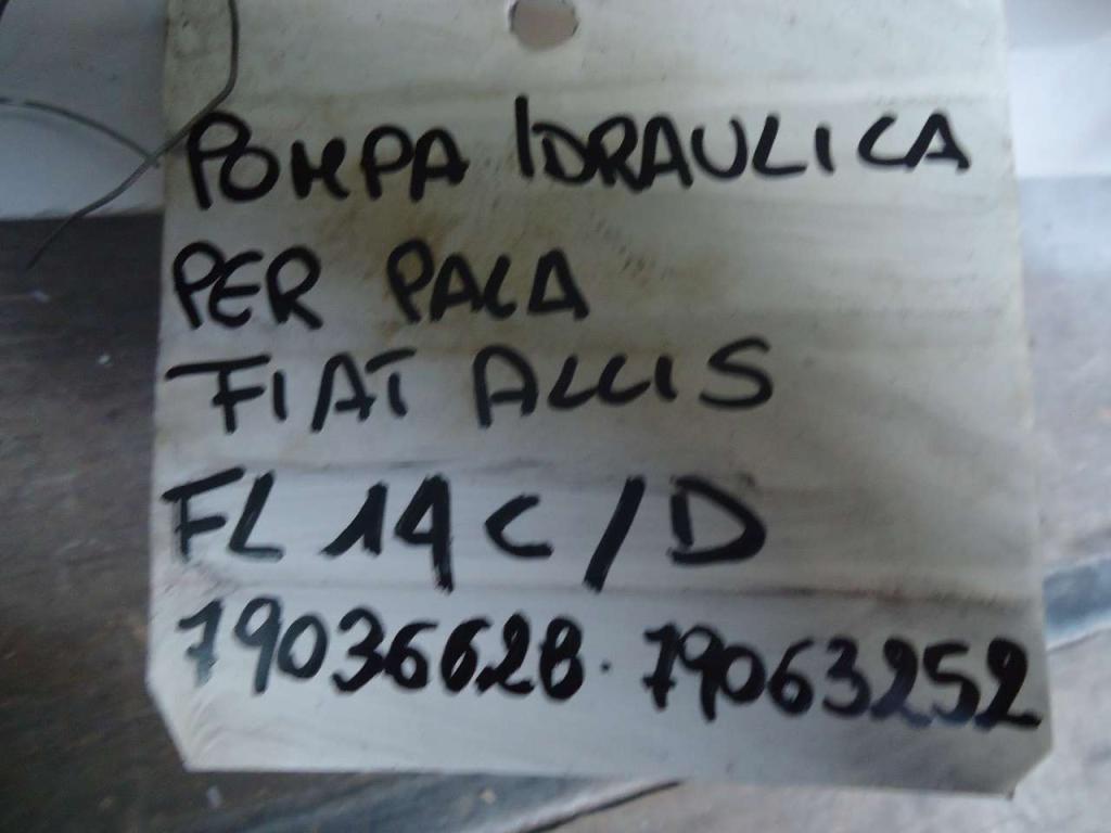 Pompe hydraulique pour Fiat Allis FL14C - FL14D CODICE 79036628-79063252 Photo 6