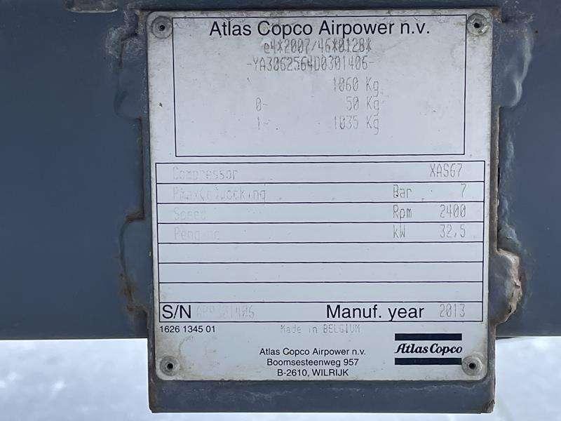 Atlas Copco XAS 67 DD - N Photo 4