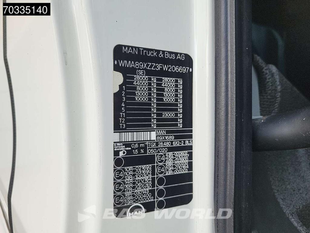 Man TGX 28.480 TGX 6X2 XXL Retarder Navi Liftachse Photo 30