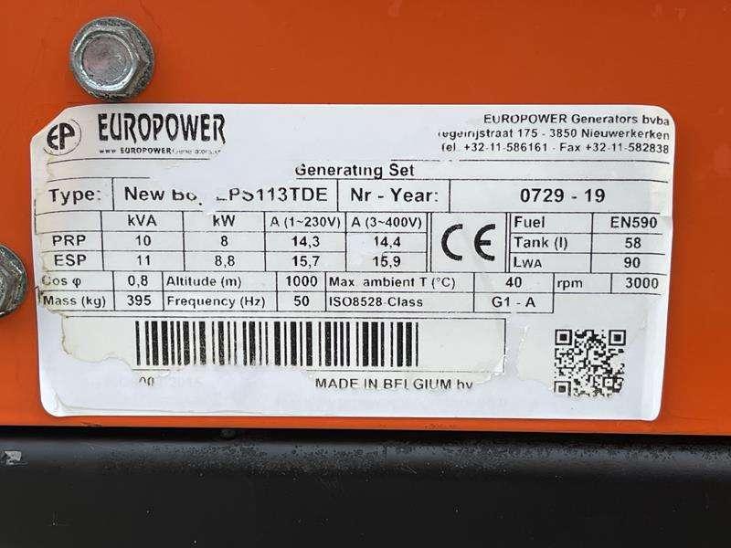 Europower EPS 113 TDE Photo 6