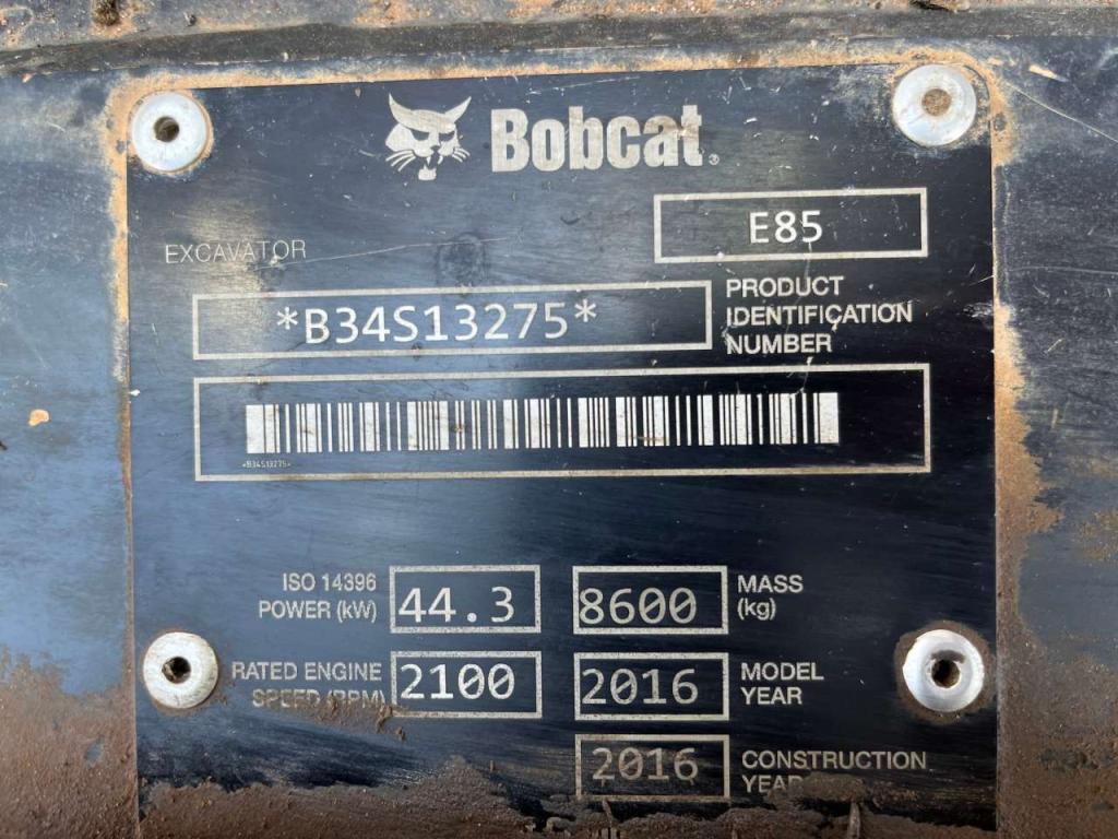 Bobcat E85 Photo 12