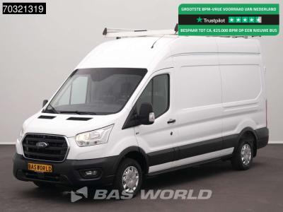Ford Transit 130pk Hoog Dak L3H3 Navi Airco Cruise Imperiaal Parkeersensoren SYNC4 Display Euro6 L3 Airc en vente par BAS World B.V.