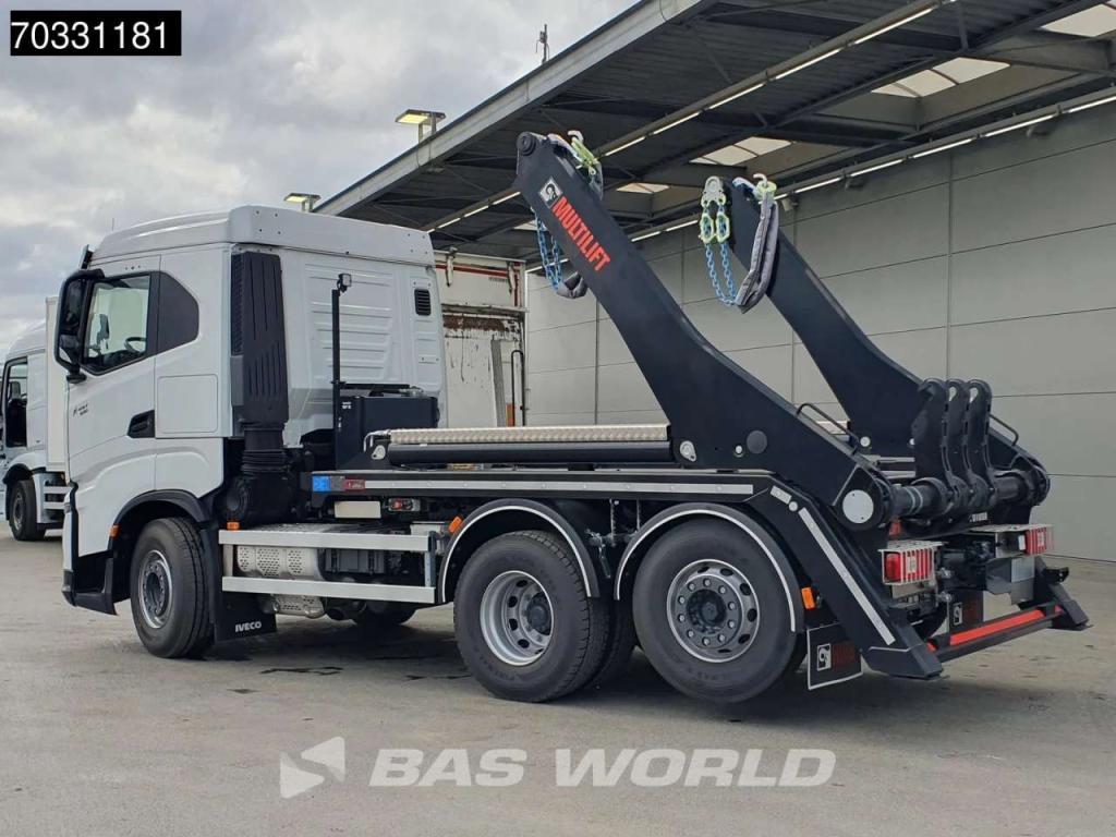 Iveco X-Way 530 6X2 NEW! Hiab FTR18 skiploader Automatic Euro 6 Photo 5