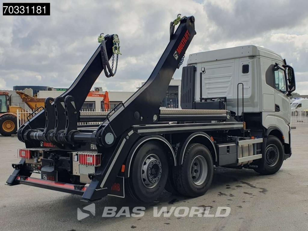 Iveco X-Way 530 6X2 NEW! Hiab FTR18 skiploader Automatic Euro 6 Photo 7