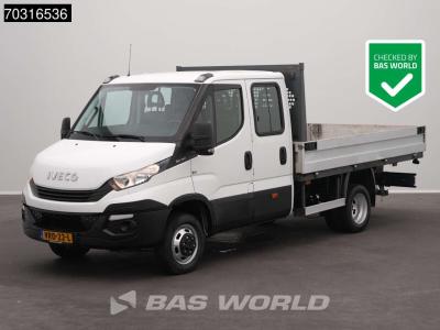 Iveco Daily 35C15 3.0L 150PK Dubbellucht Open Laadbak 3,5t Trekhaak Airco Euro6 Pritsche Pickup Open Box en vente par BAS World B.V.