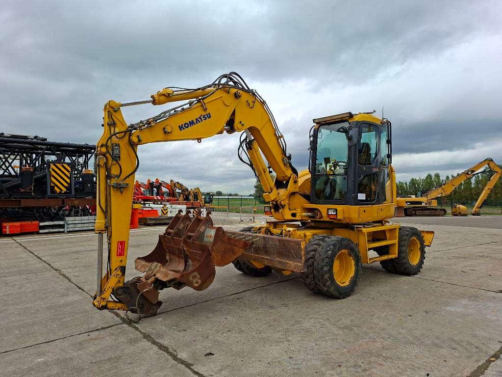 Komatsu PW 118 MR-8 (+ 3 buckets) Photo 2
