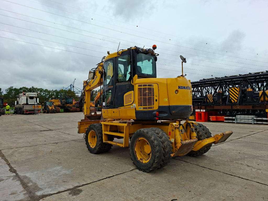 Komatsu PW 118 MR-8 (+ 3 buckets) Photo 6