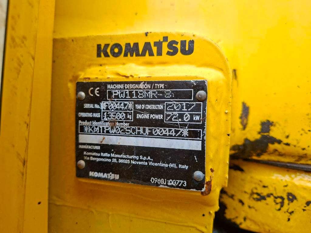 Komatsu PW 118 MR-8 (+ 3 buckets) Photo 9