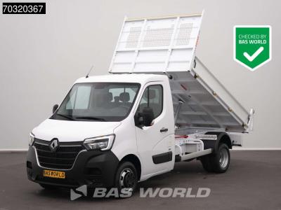 Renault Master 130PK Kipper met Kist 3.5t trekhaak Airco Cruise Tipper Kieper Benne A/C Cruise control en vente par BAS World B.V.