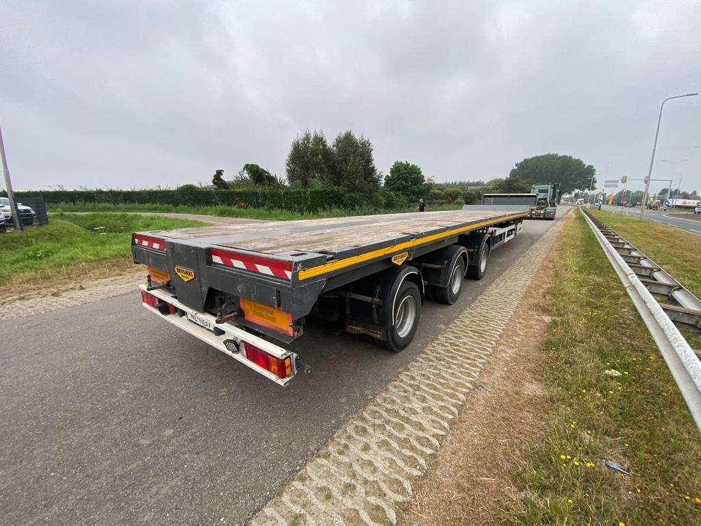 Broshuis 5 AOU-68/3-15 trailer 3 x extendable Windmill Transporter Photo 9