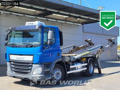 Daf CF 370 4X2 13tons Absetzkipper skiploader Automatic MX Engine brake Euro 6 en vente par BAS World B.V.