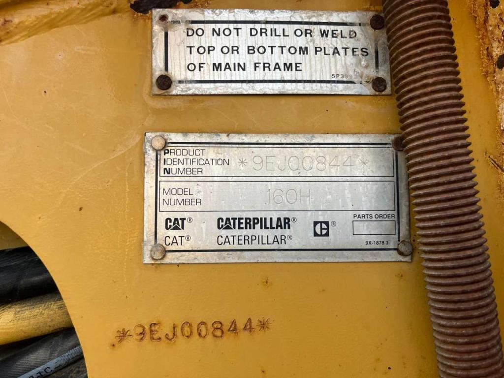 Caterpillar 160H Photo 8