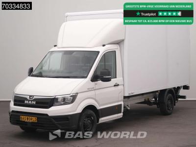 Man TGE 3.140 Automaat Laadklep Bakwagen Airco Cruise Camera Euro6 Meubelbak Koffer Airco Cruise contro en vente par BAS World B.V.
