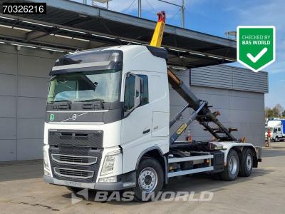 Volvo FH 460 FH 6X2 Palfinger T20 containersystem Lift+steering axle VEB+ Automatic Euro 6 en vente par BAS World B.V.