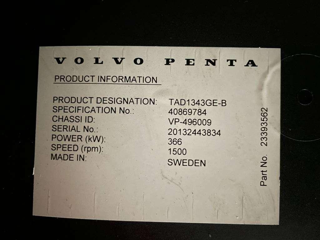 Volvo TAD1343GE-B - 415 kVA Generator - DPX-18879 Photo 16
