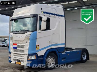 Scania S410 4X2 NL-Truck Retarder 2xTanks Standklima en vente par BAS World B.V.