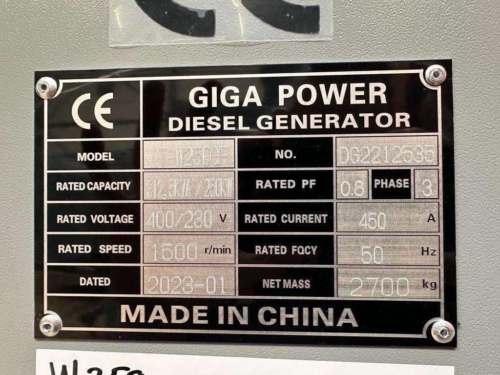 Giga Power LT-W250GF 312.5KVA silent set Photo 7