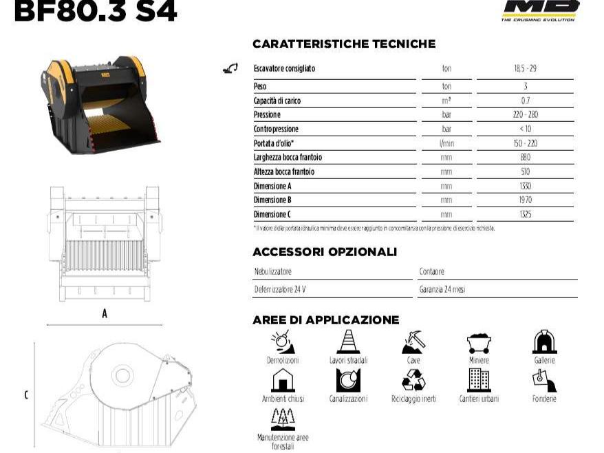 MB CRUSHER BF80.3 S4 Photo 4